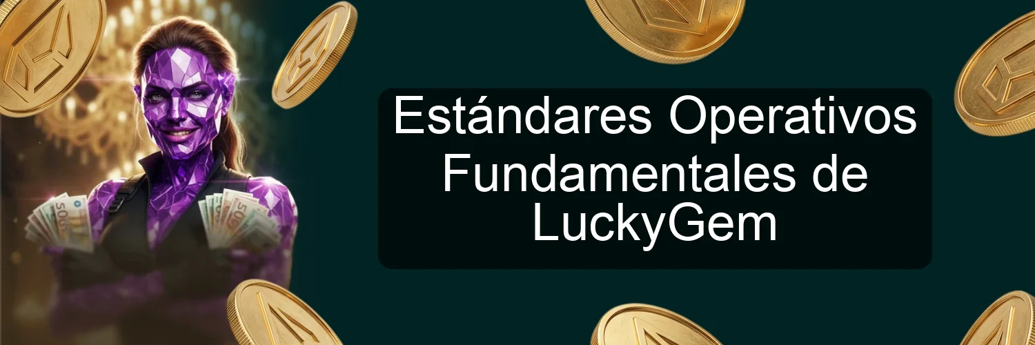 Estándares Operativos Fundamentales de LuckyGem Estándares Operativos Fundamentales de LuckyGem